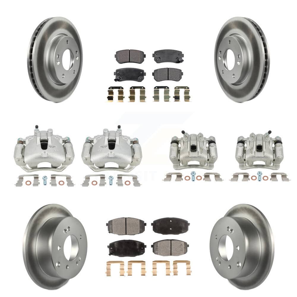 Transit Auto - KCG-101100P - Front and Rear Disc Brake Kits