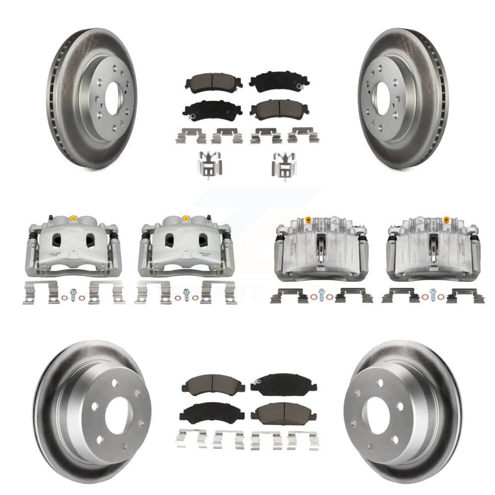 Transit Auto - KCG-101101C - Front and Rear Disc Brake Kits