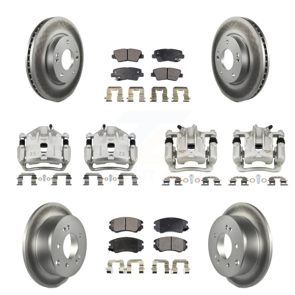 Transit Auto - KCG-101101P - Front and Rear Disc Brake Kits