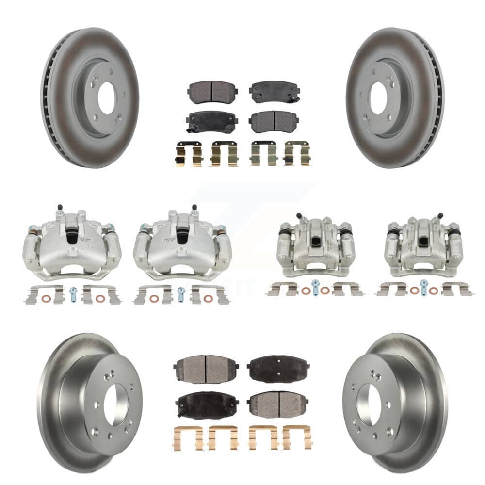 Transit Auto - KCG-101102P - Front and Rear Disc Brake Kits