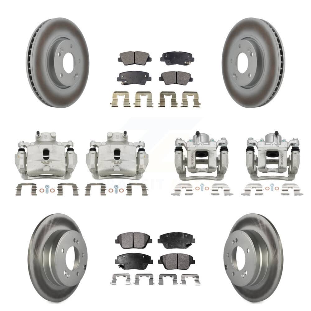 Transit Auto - KCG-101103T - Front and Rear Disc Brake Kits