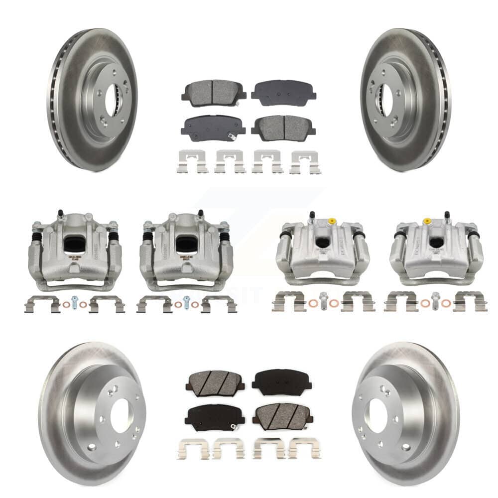 Transit Auto - KCG-101116S - Front and Rear Disc Brake Kits