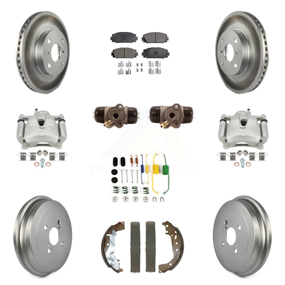 Transit Auto - KCG-101128P - Front and Rear Disc Brake Kits