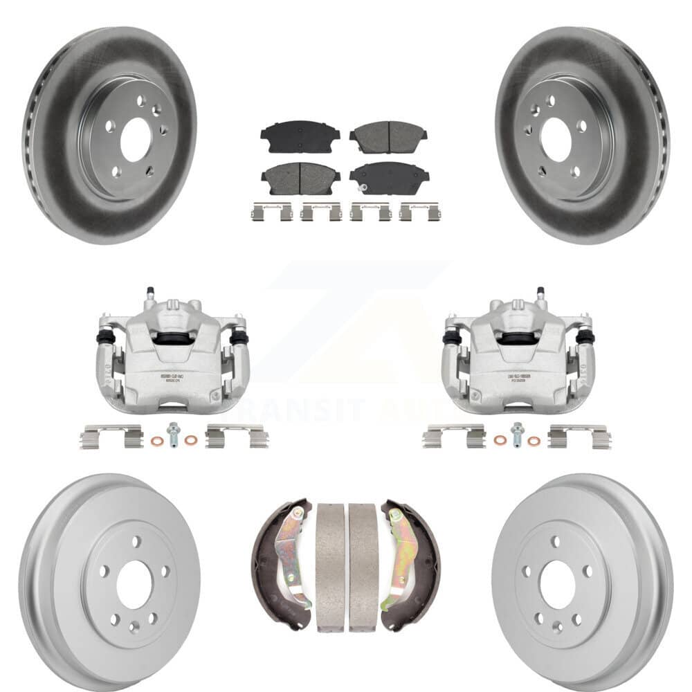 Transit Auto - KCG-101140S - Front and Rear Disc Brake Kits