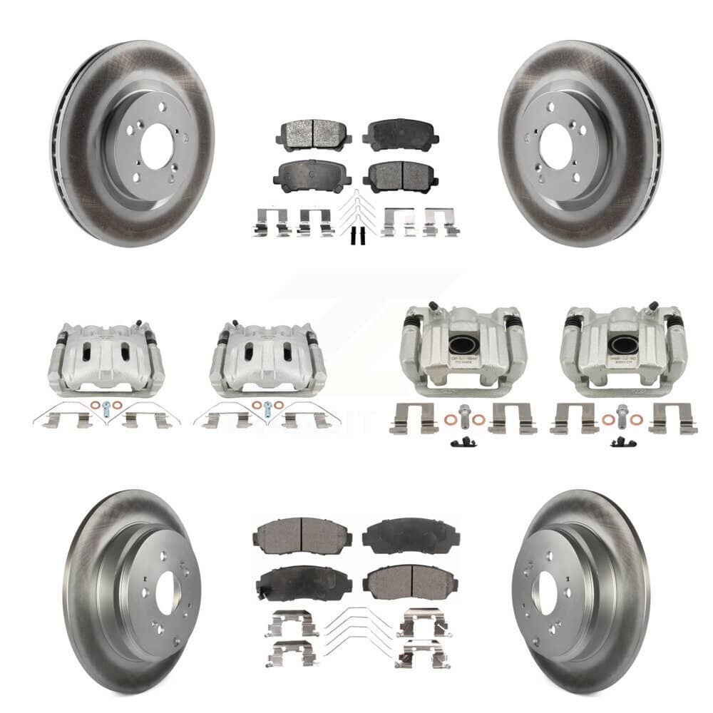 Transit Auto - KCG-101140T - Front and Rear Disc Brake Kits