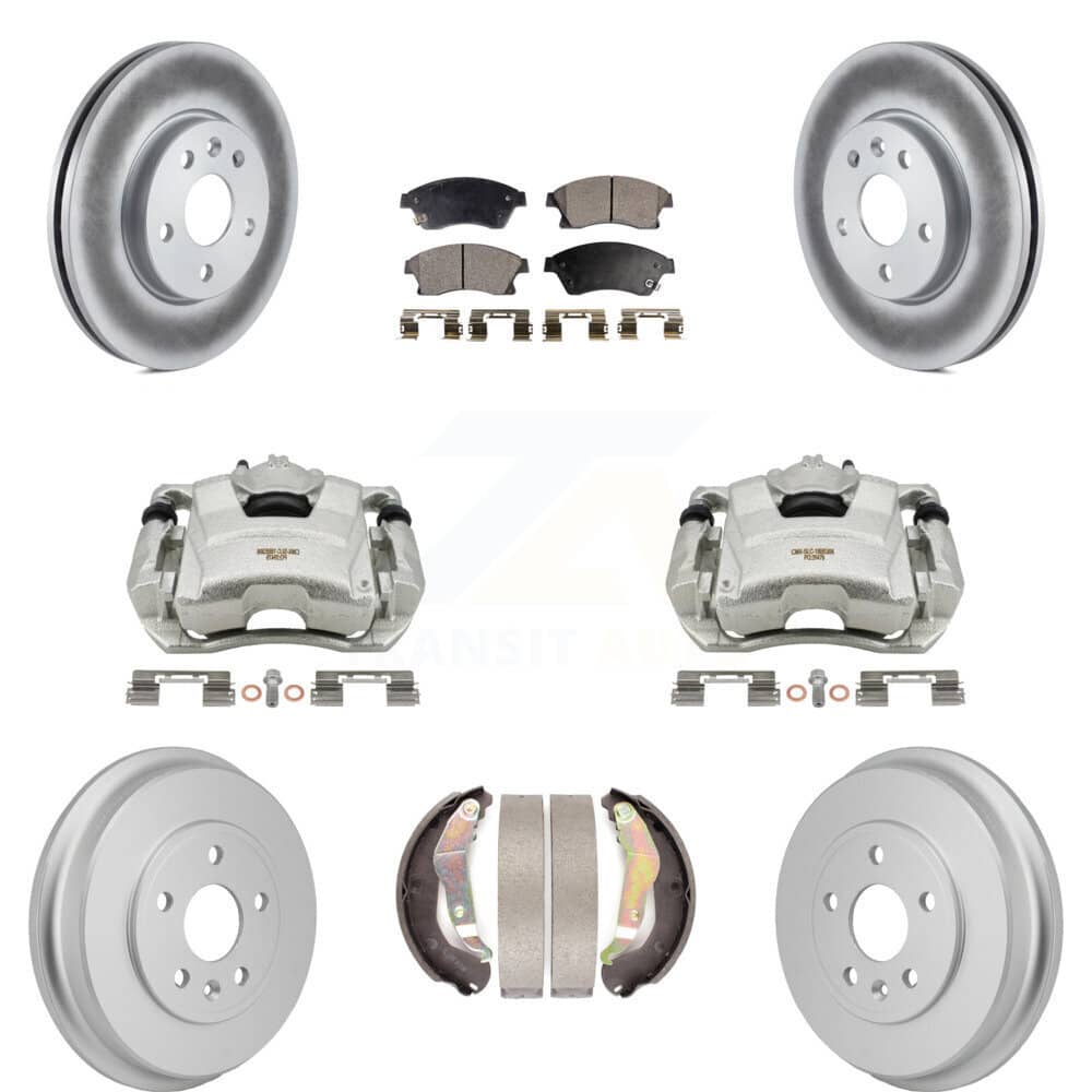 Transit Auto - KCG-101173P - Front and Rear Disc Brake Kits