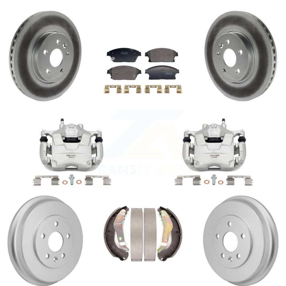 Transit Auto - KCG-101175P - Front and Rear Disc Brake Kits