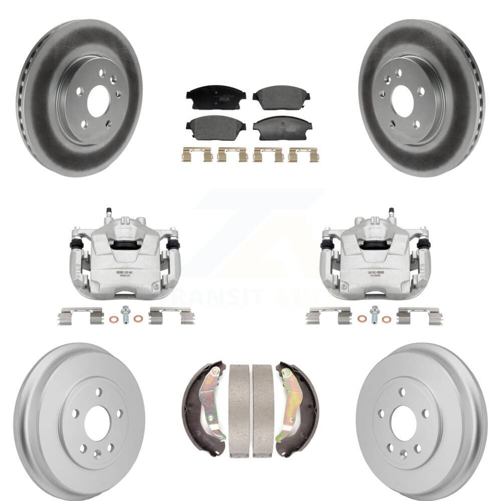 Transit Auto - KCG-101179T - Front and Rear Disc Brake Kits