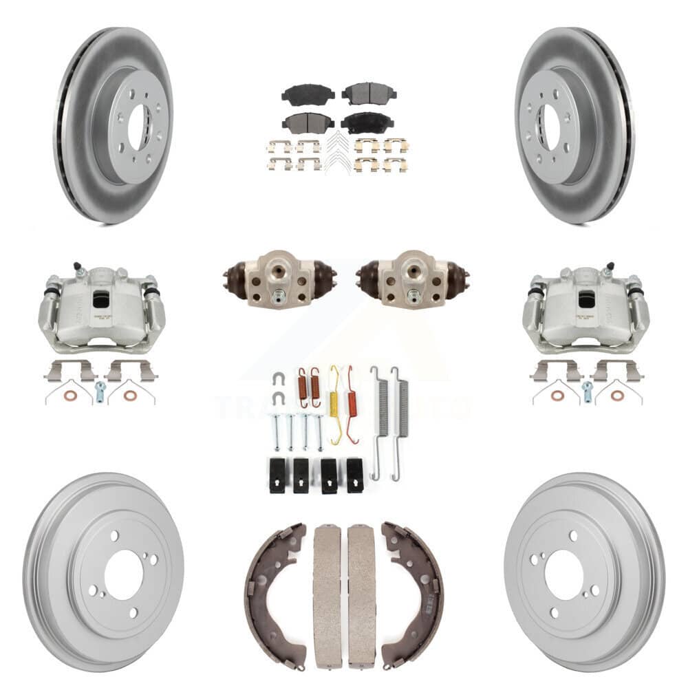 Transit Auto - KCG-101191T - Front and Rear Disc Brake Kits