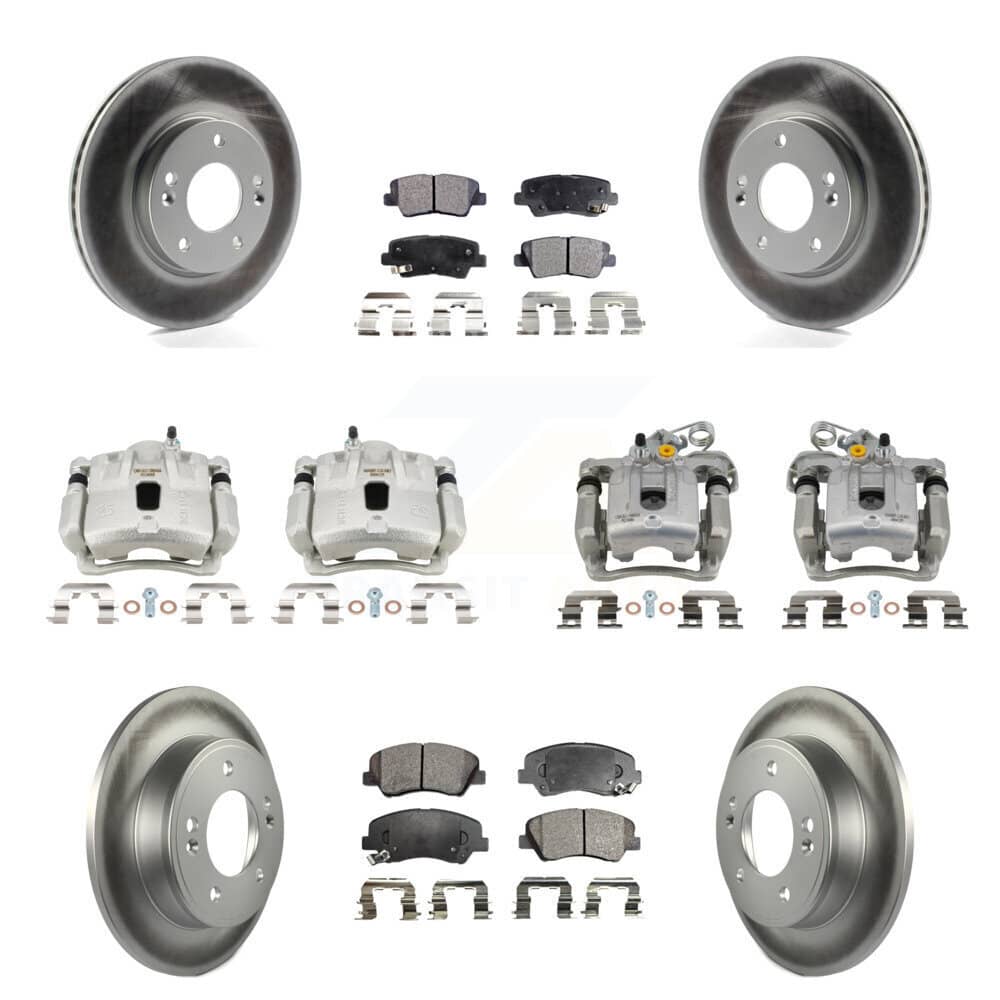 Transit Auto - KCG-101193P - Front and Rear Disc Brake Kits