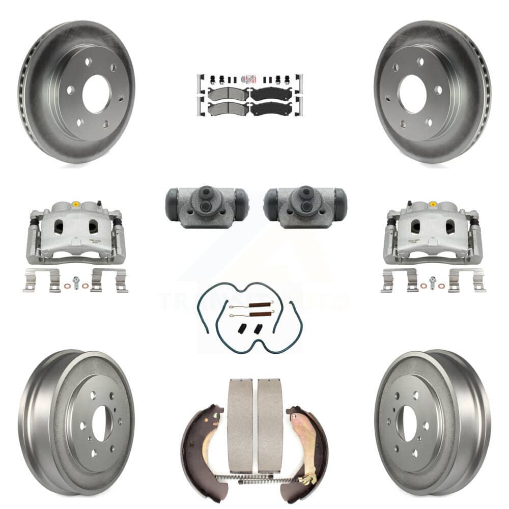 Transit Auto - KCG-101329N - Front and Rear Disc Brake Kits