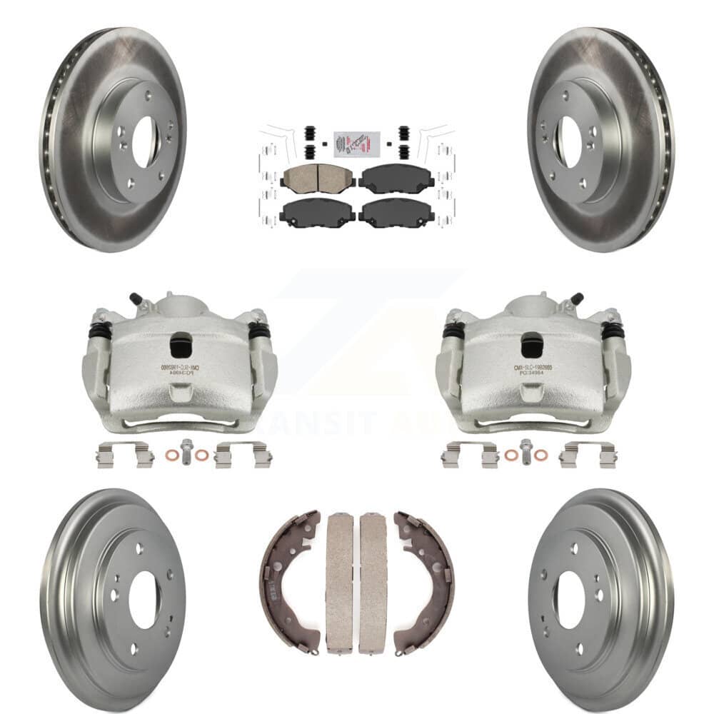Transit Auto - KCG-101365N - Front and Rear Disc Brake Kits