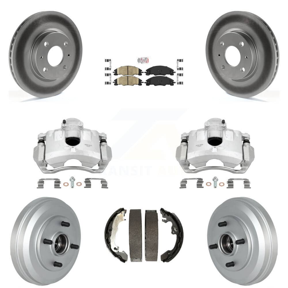 Transit Auto - KCG-101384N - Front and Rear Disc Brake Kits