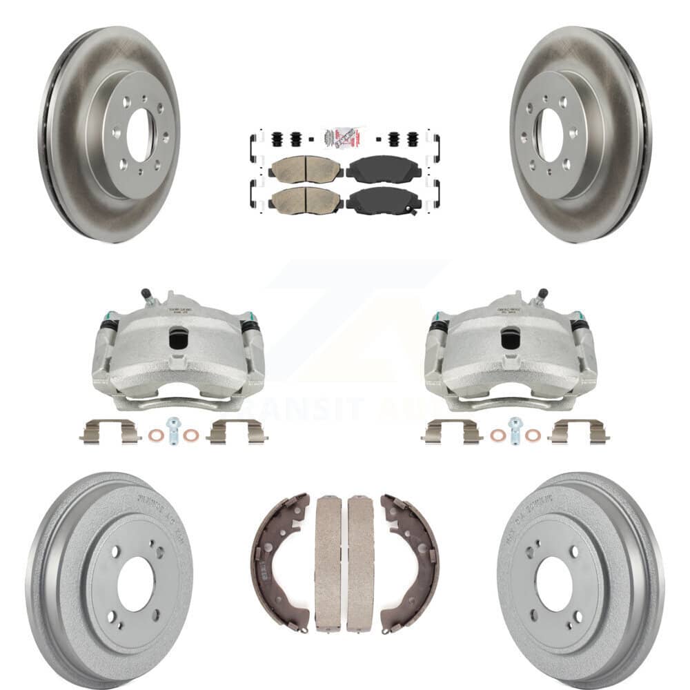 Transit Auto - KCG-101395N - Front and Rear Disc Brake Kits