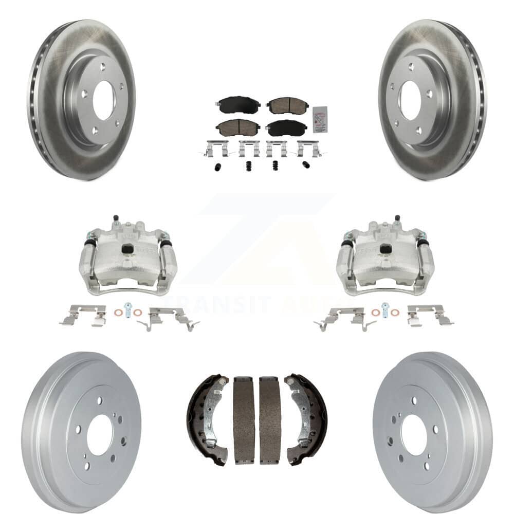 Transit Auto - KCG-101421N - Front and Rear Disc Brake Kits