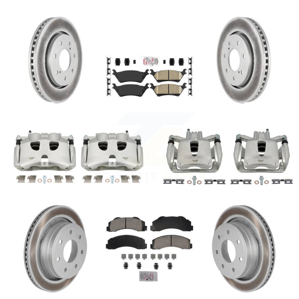 Transit Auto - KCG-101539N - Front and Rear Disc Brake Kits
