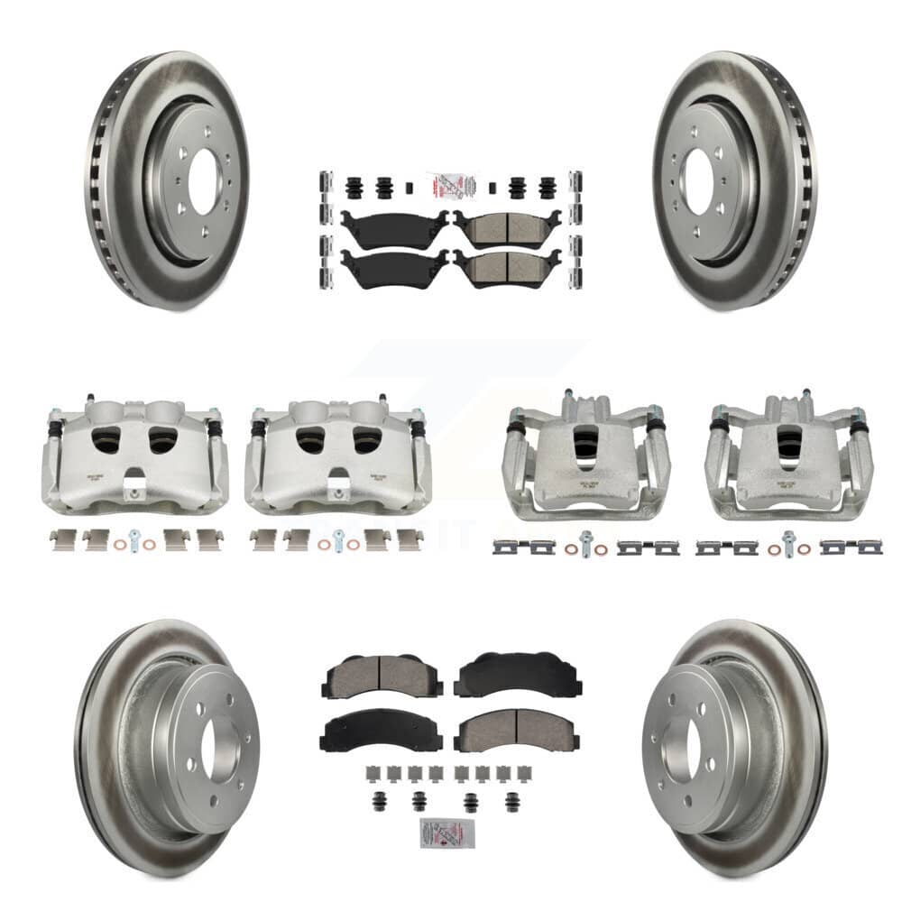 Transit Auto - KCG-101544N - Front and Rear Disc Brake Kits