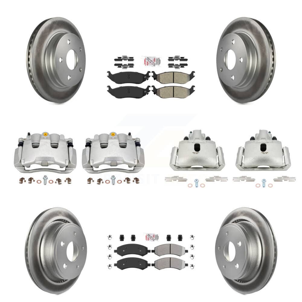 Transit Auto - KCG-101553N - Front and Rear Disc Brake Kits