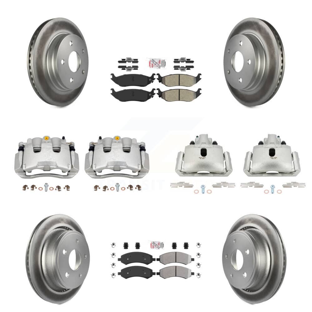 Transit Auto - KCG-101573N - Front and Rear Disc Brake Kits