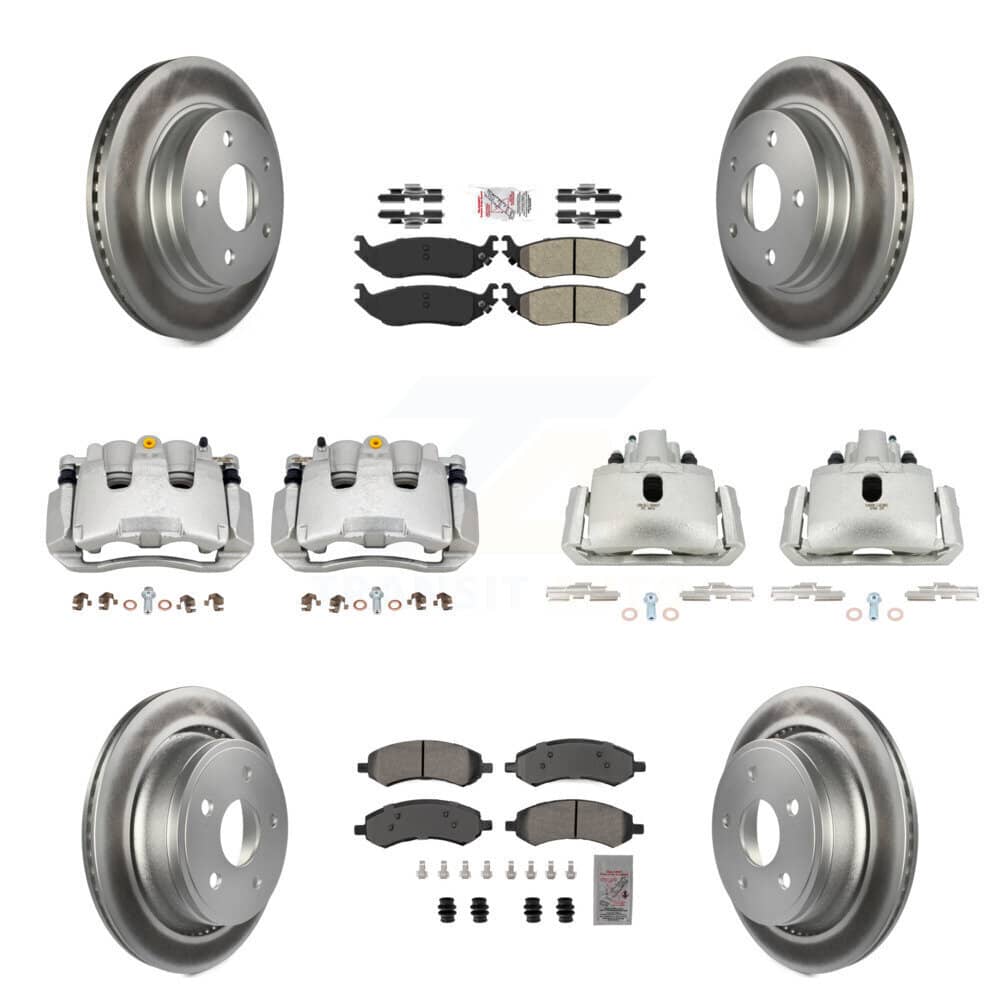 Transit Auto - KCG-101574N - Front and Rear Disc Brake Kits