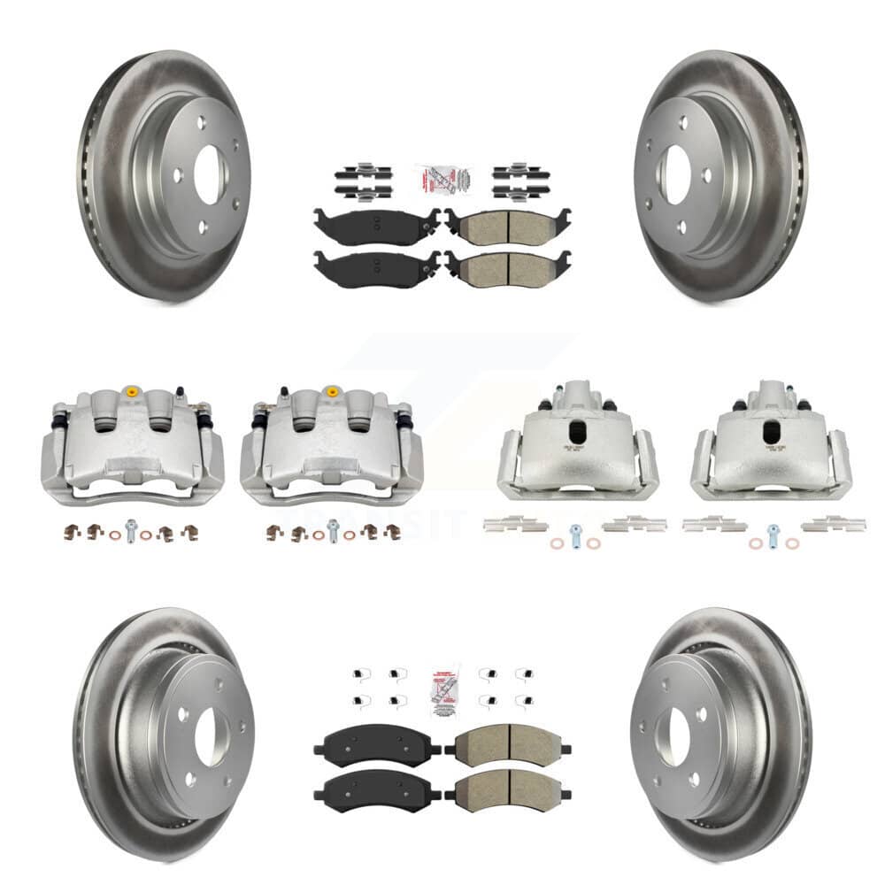 Transit Auto - KCG-101575N - Front and Rear Disc Brake Kits