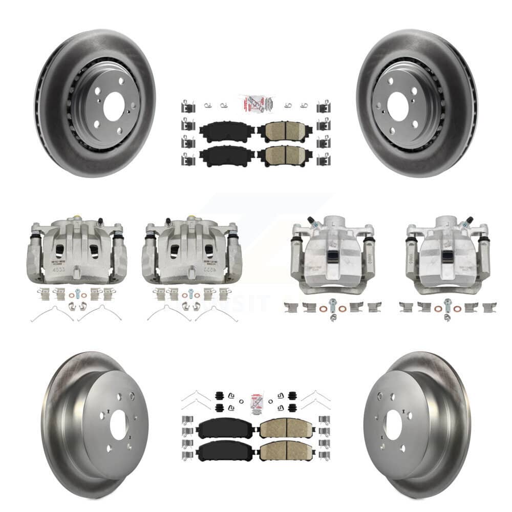 Transit Auto - KCG-101581N - Front and Rear Disc Brake Kits