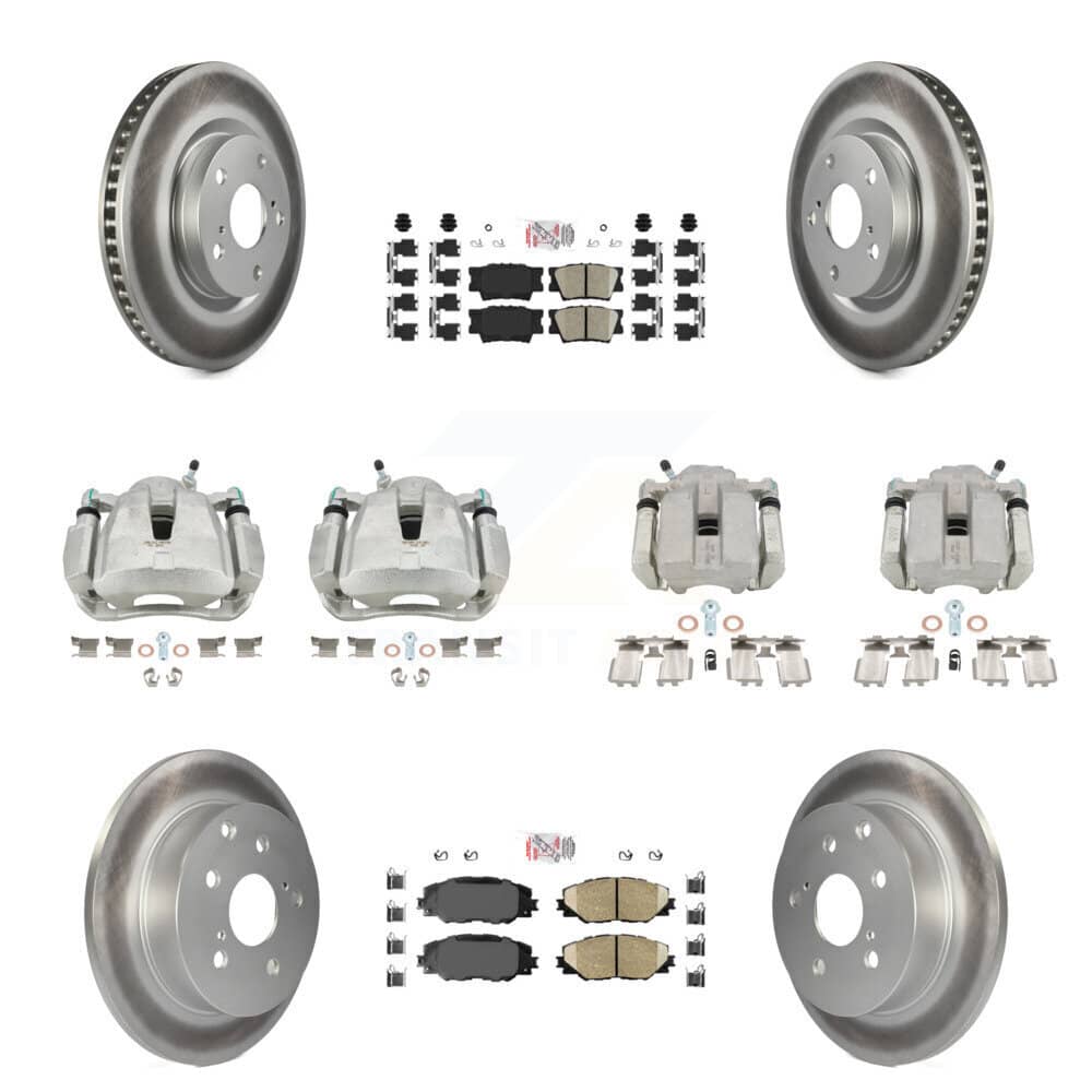 Transit Auto - KCG-101597N - Front and Rear Disc Brake Kits