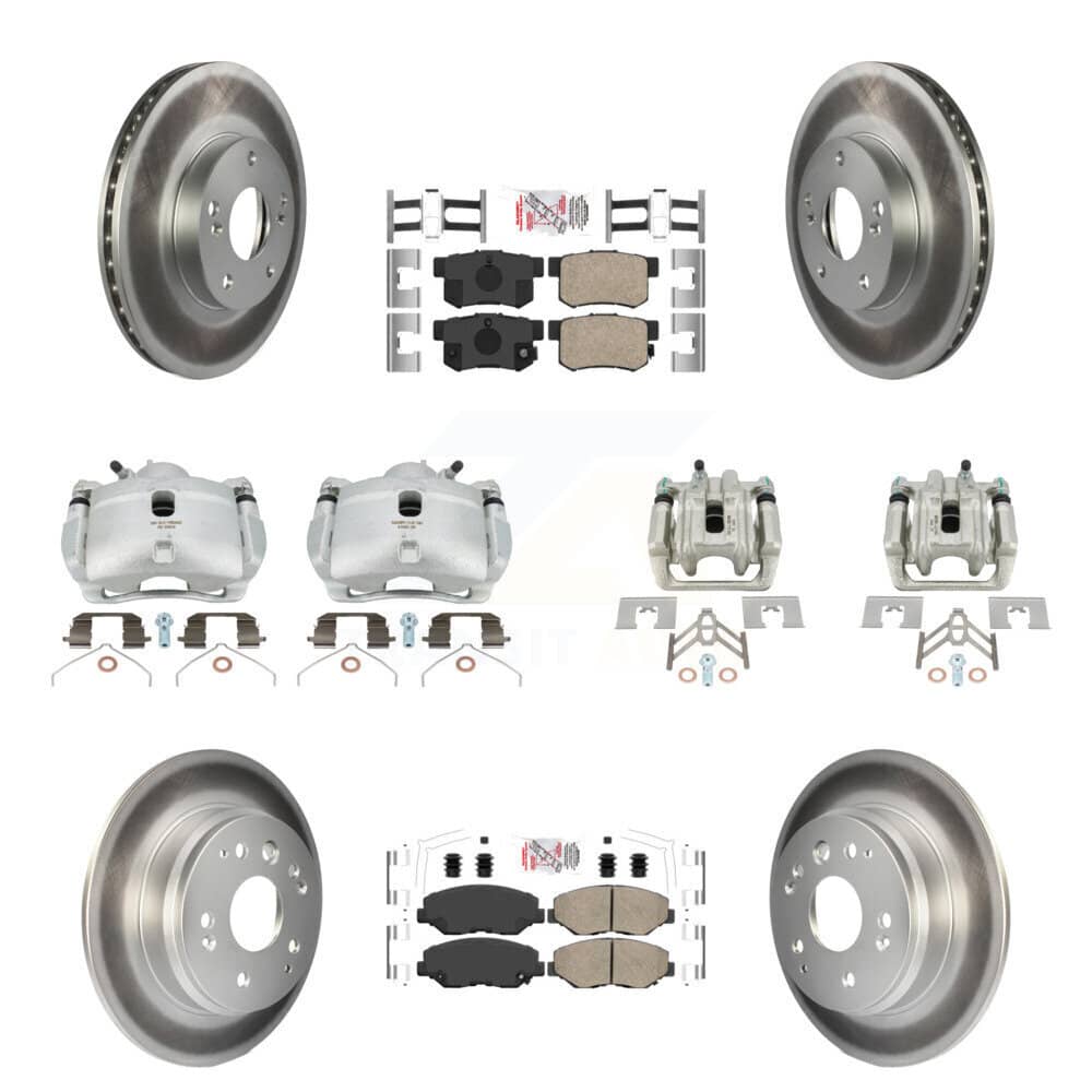 Transit Auto - KCG-101663N - Front and Rear Disc Brake Kits