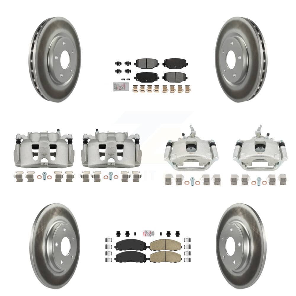 Transit Auto - KCG-101668N - Front and Rear Disc Brake Kits