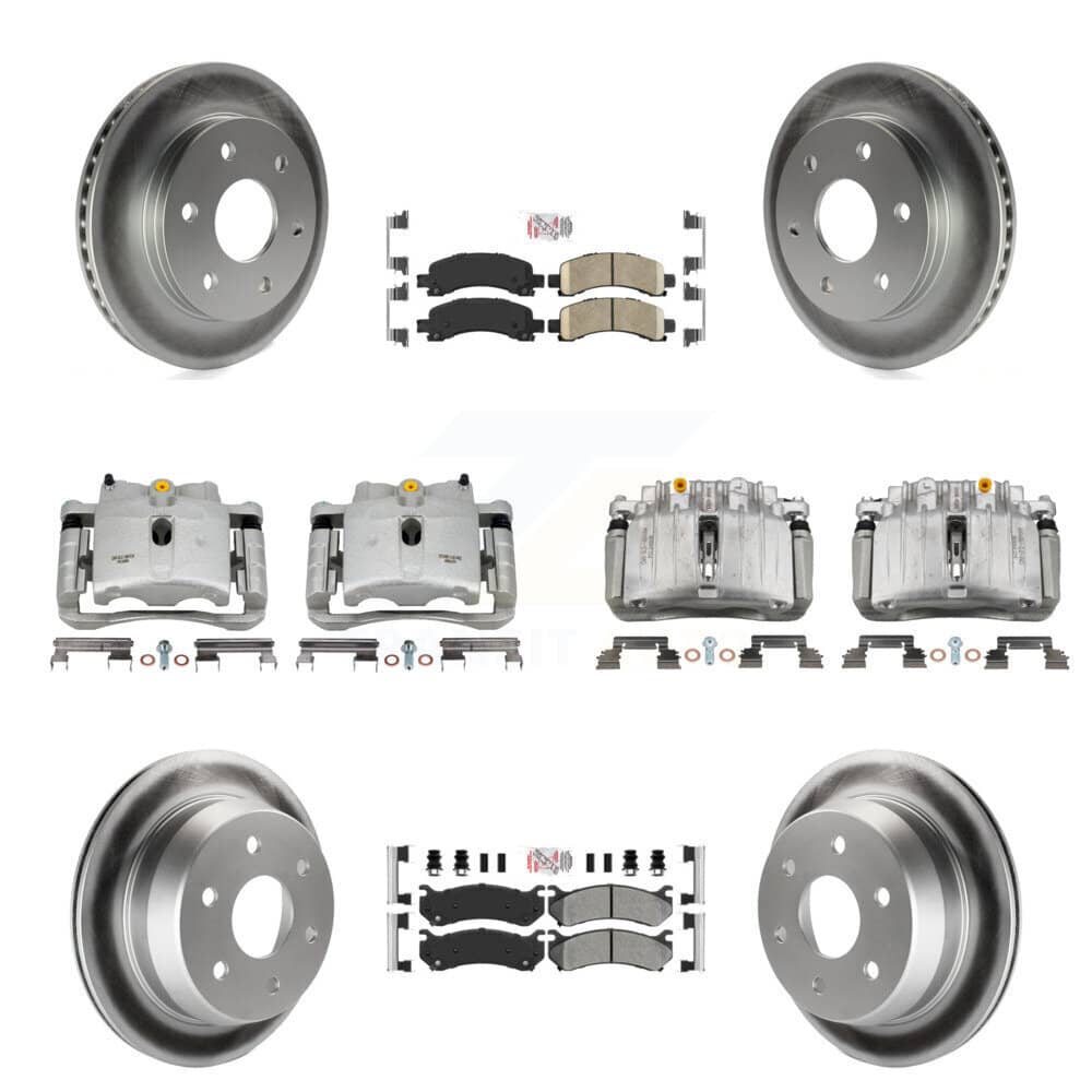 Transit Auto - KCG-101690N - Front and Rear Disc Brake Kits