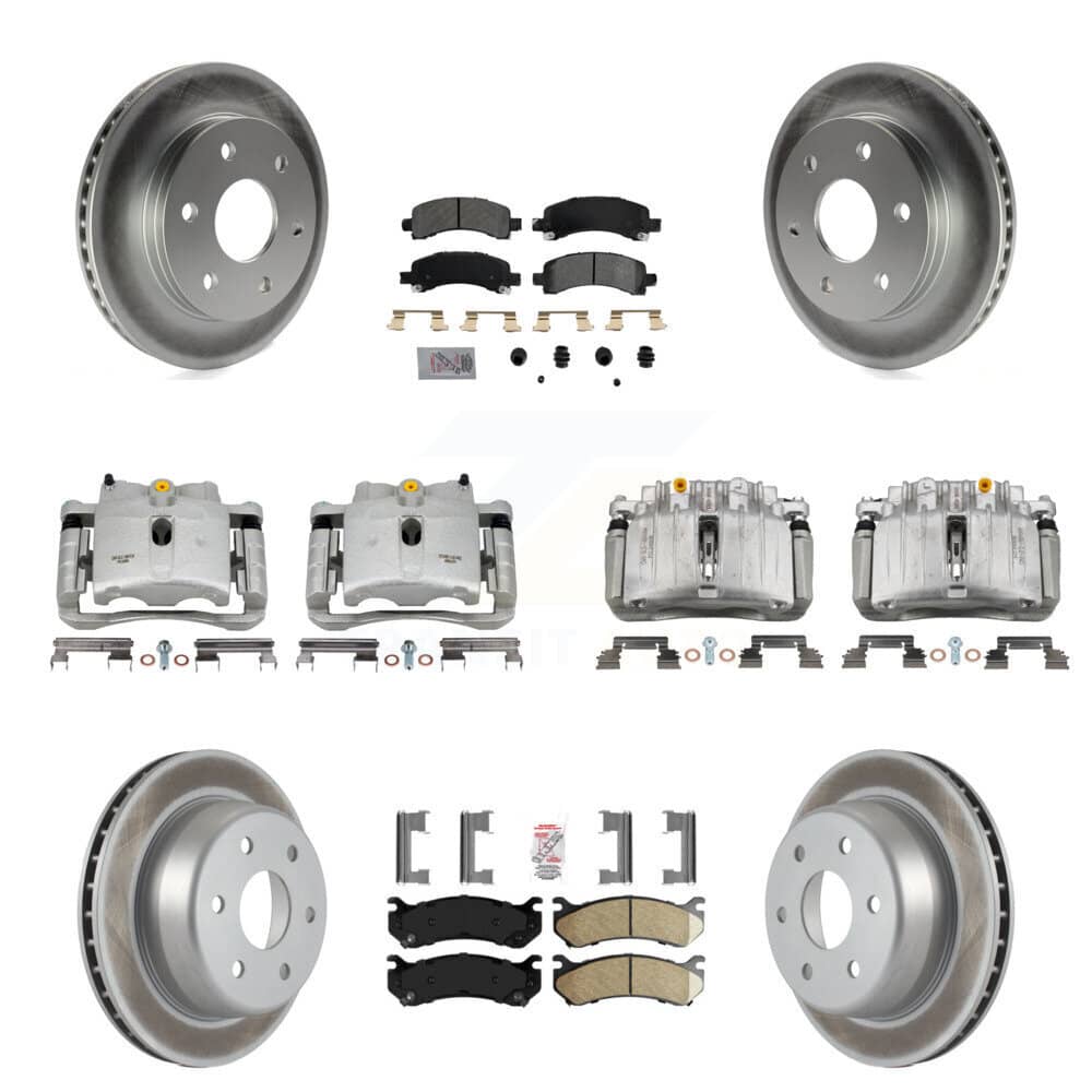 Transit Auto - KCG-101695N - Front and Rear Disc Brake Kits