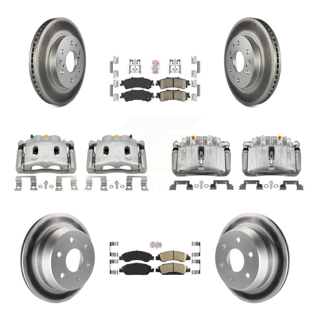 Transit Auto - KCG-101716N - Front and Rear Disc Brake Kits