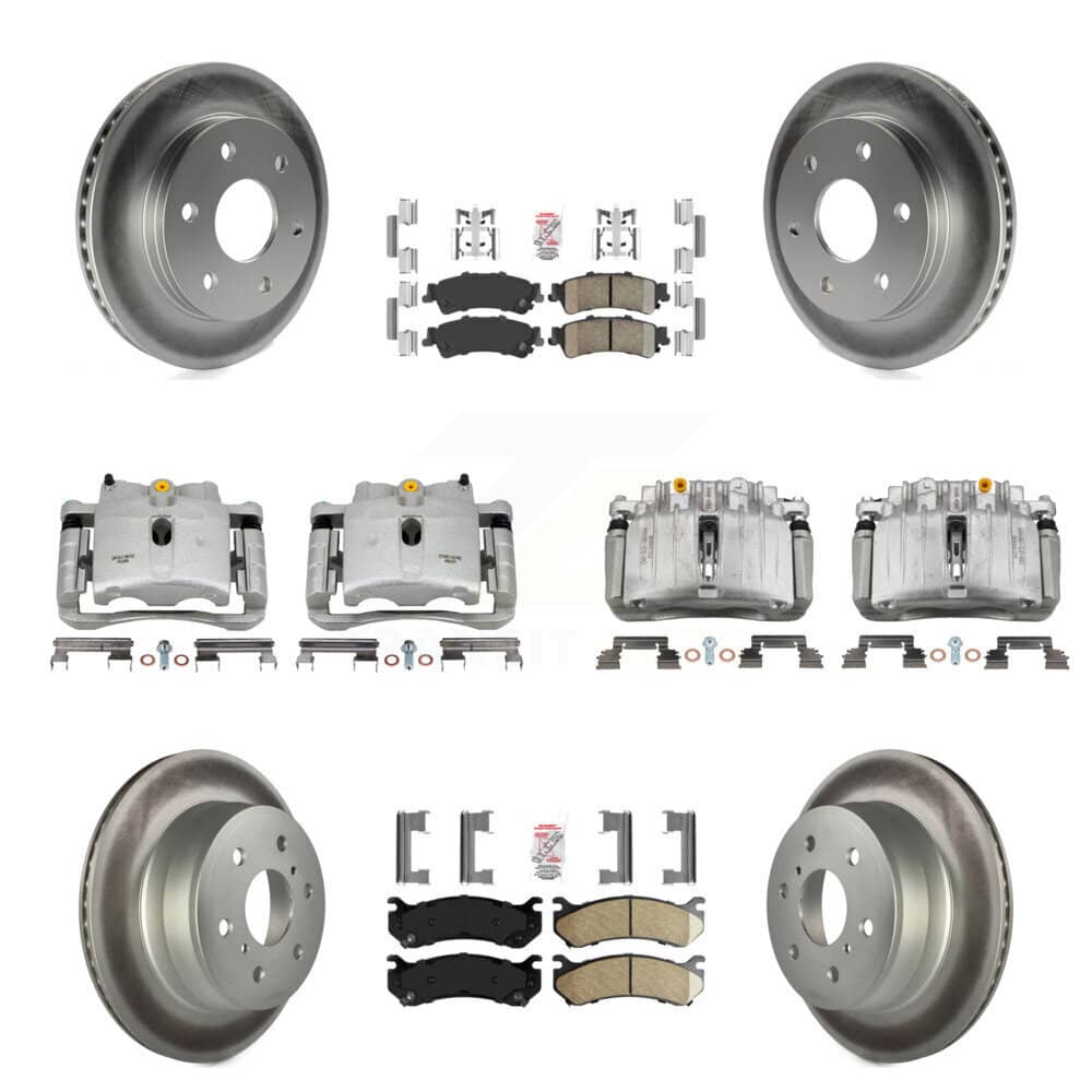 Transit Auto - KCG-101728N - Front and Rear Disc Brake Kits