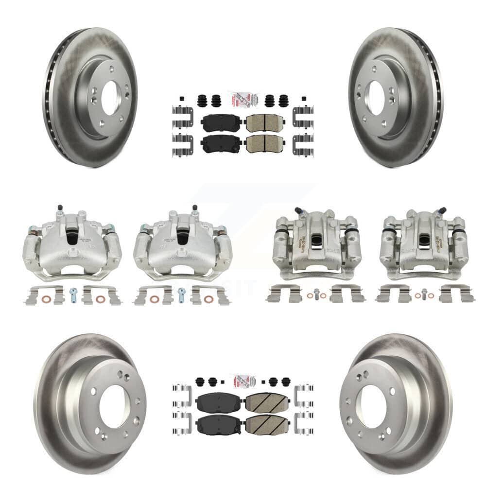 Transit Auto - KCG-101789N - Front and Rear Disc Brake Kits