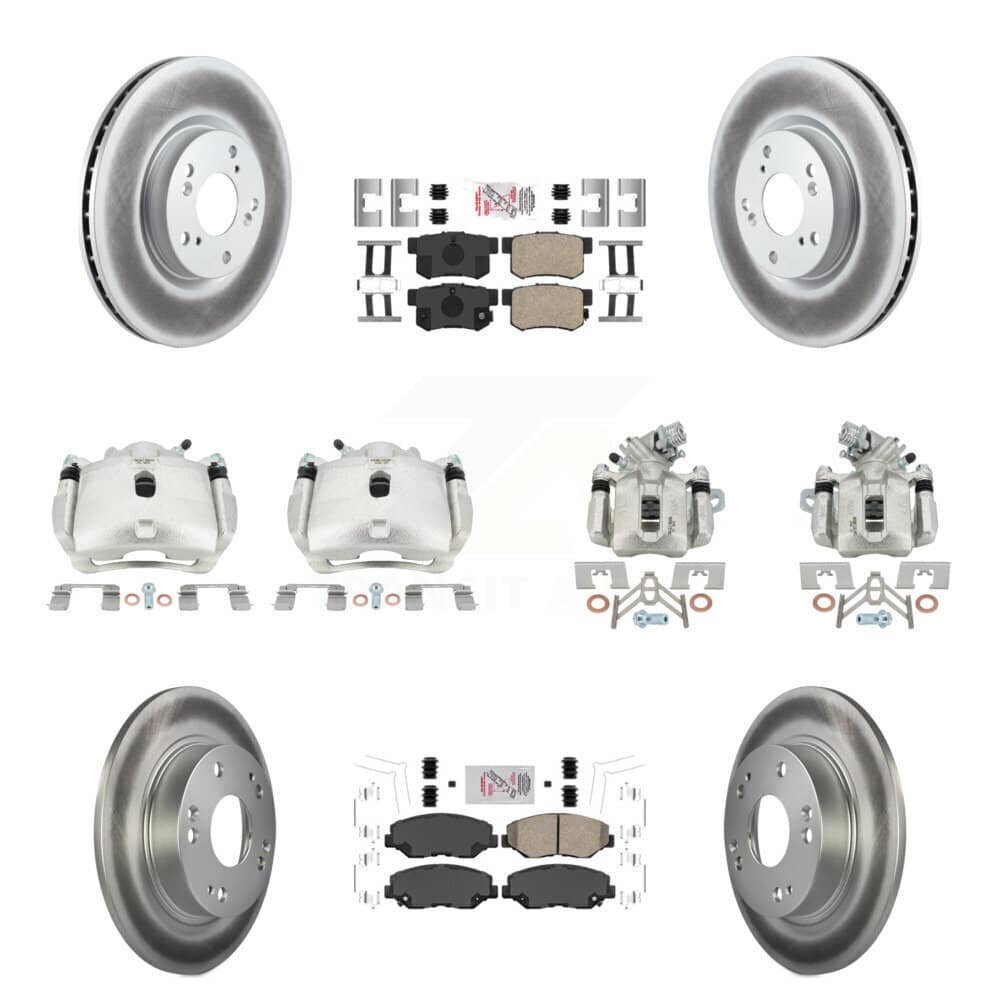 Transit Auto - KCG-101793N - Front and Rear Disc Brake Kits