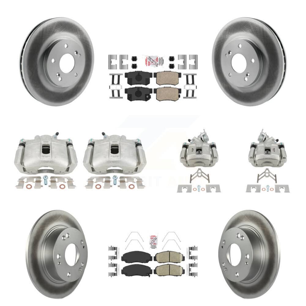 Transit Auto - KCG-101871N - Front and Rear Disc Brake Kits