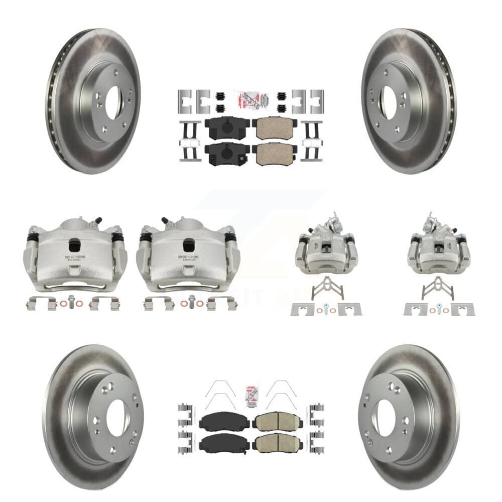 Transit Auto - KCG-101879N - Front and Rear Disc Brake Kits