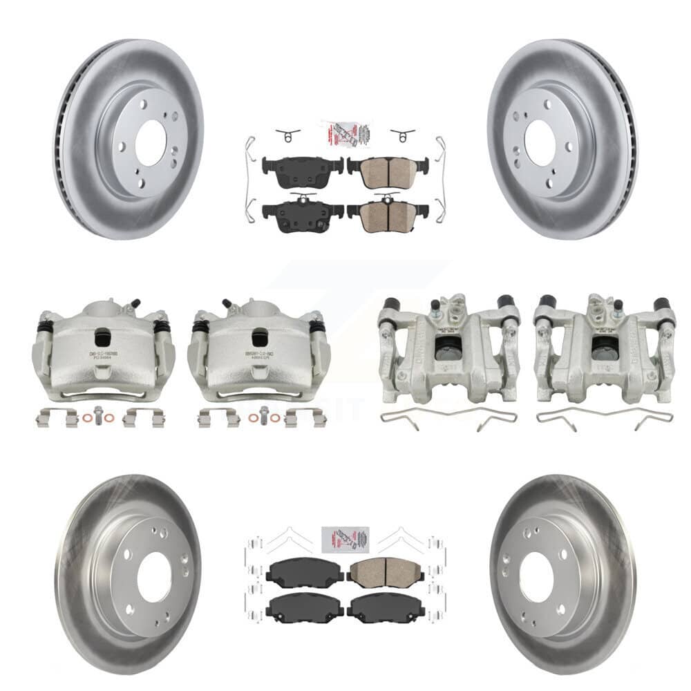 Transit Auto - KCG-101989N - Front and Rear Disc Brake Kits