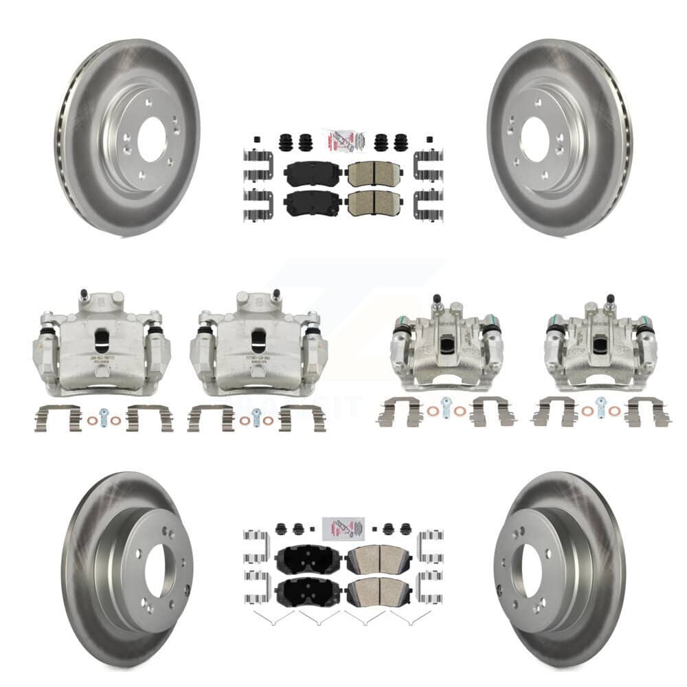 Transit Auto - KCG-102006N - Front and Rear Disc Brake Kits