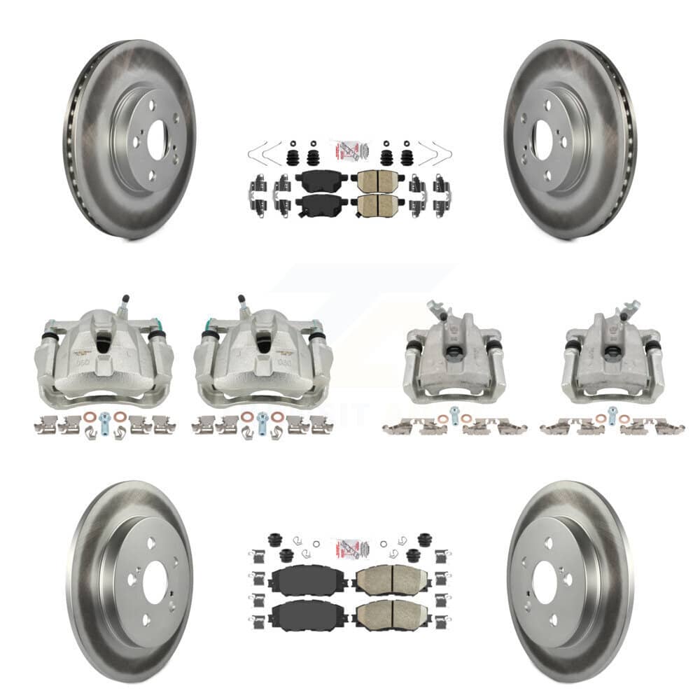 Transit Auto - KCG-102123N - Front and Rear Disc Brake Kits