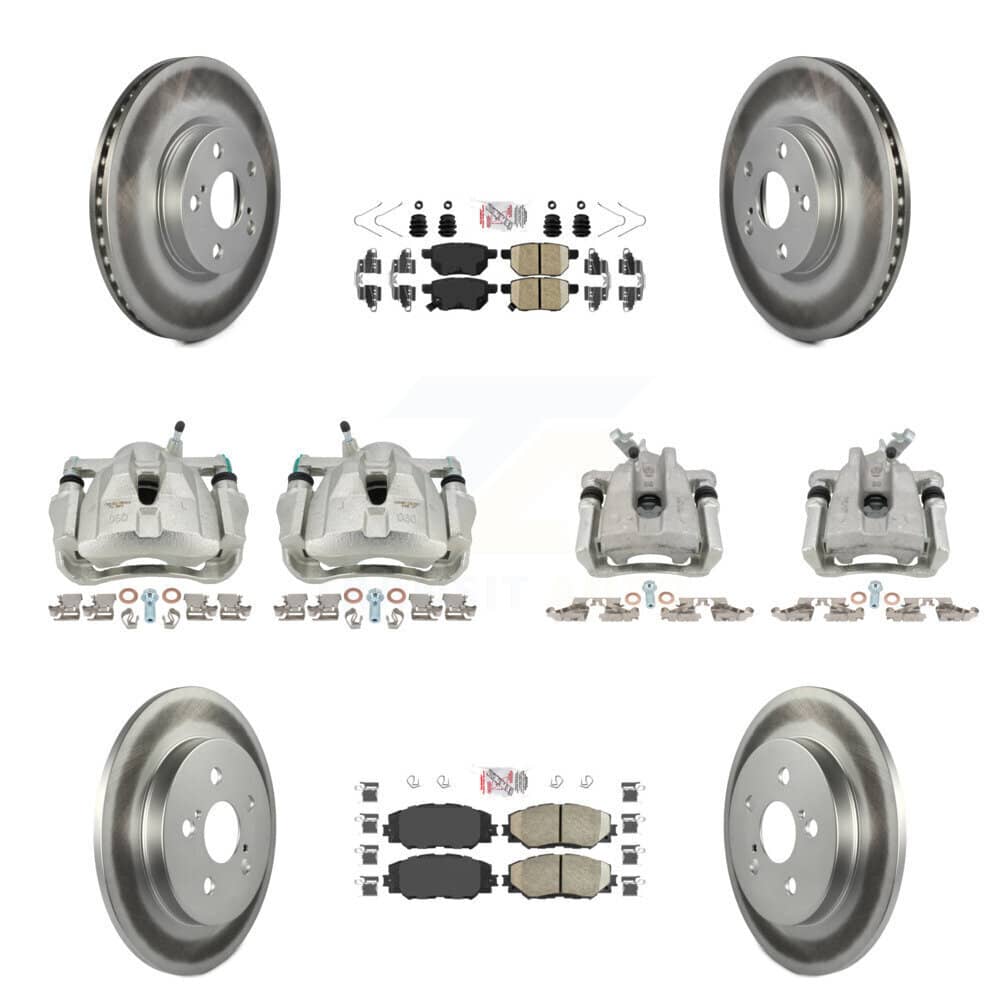 Transit Auto - KCG-102124N - Front and Rear Disc Brake Kits