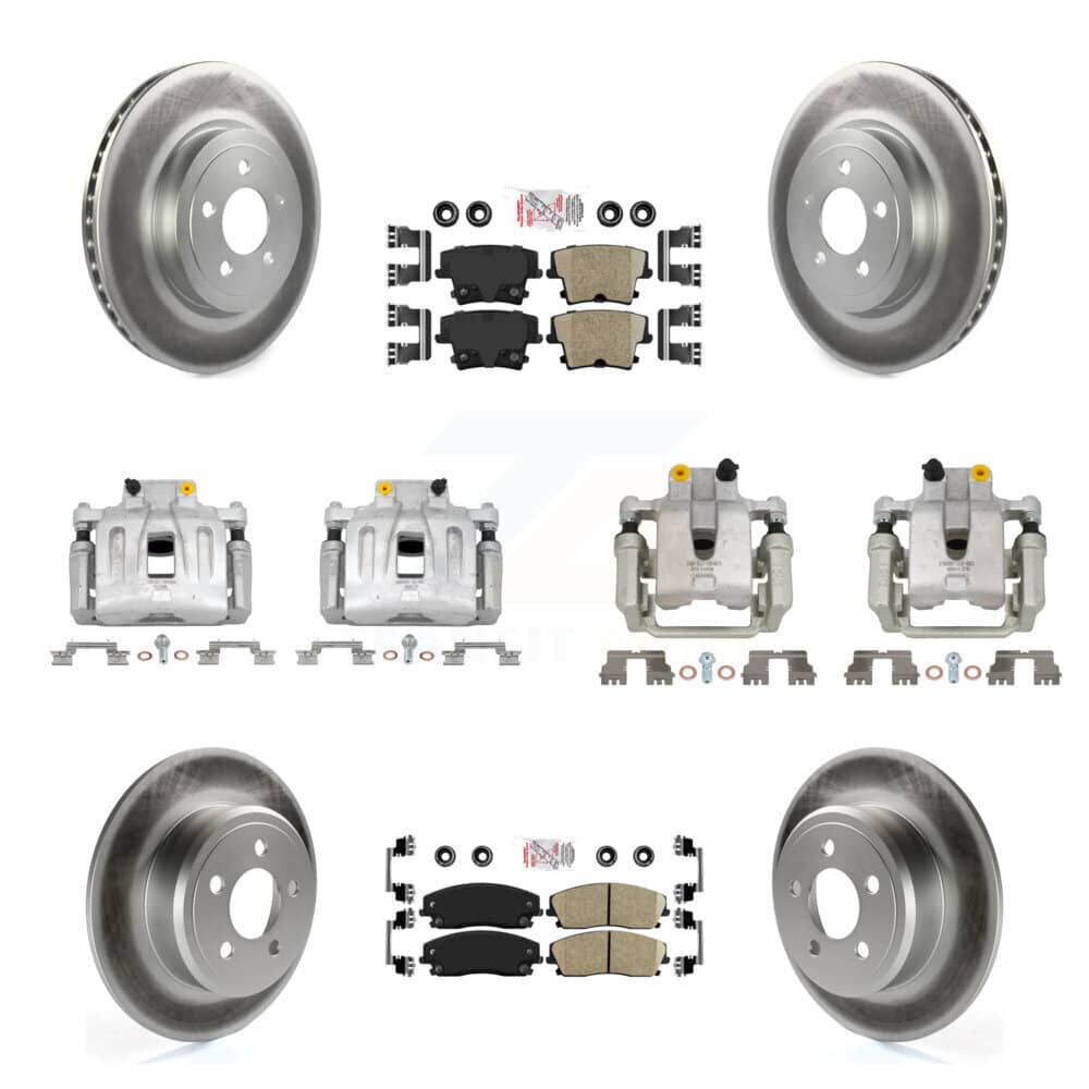 Transit Auto - KCG-102362N - Front and Rear Disc Brake Kits