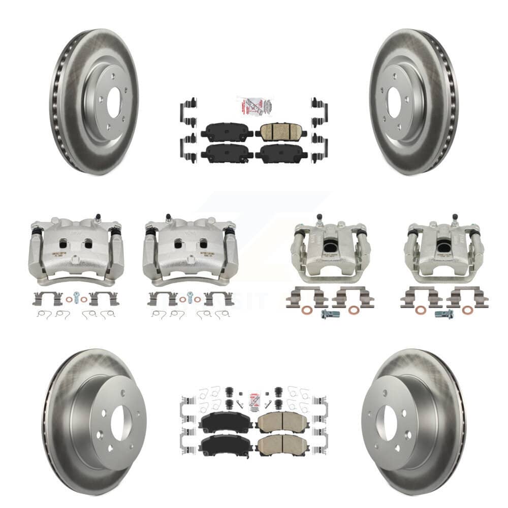 Transit Auto - KCG-102487N - Front and Rear Disc Brake Kits