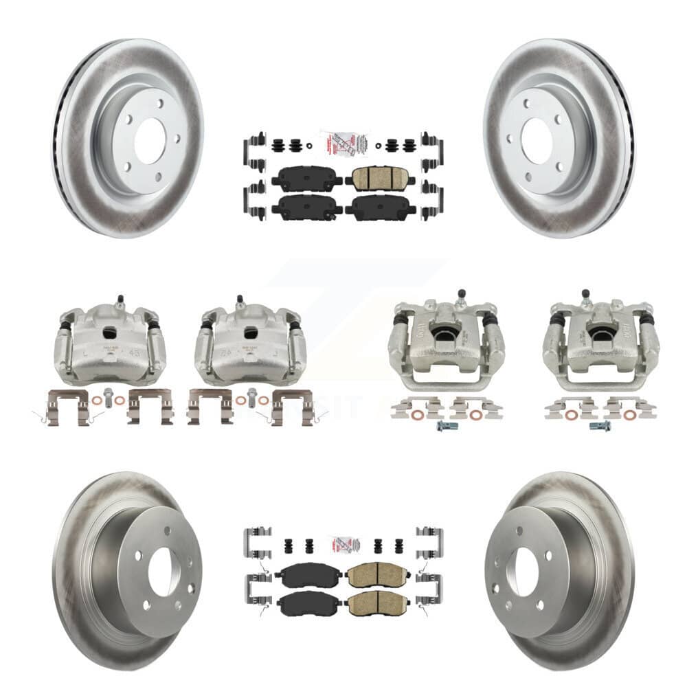 Transit Auto - KCG-102562N - Front and Rear Disc Brake Kits