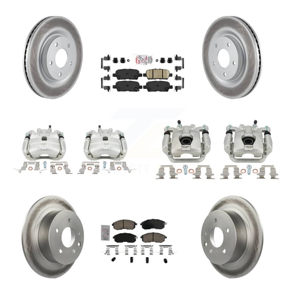 Transit Auto - KCG-102579N - Front and Rear Disc Brake Kits