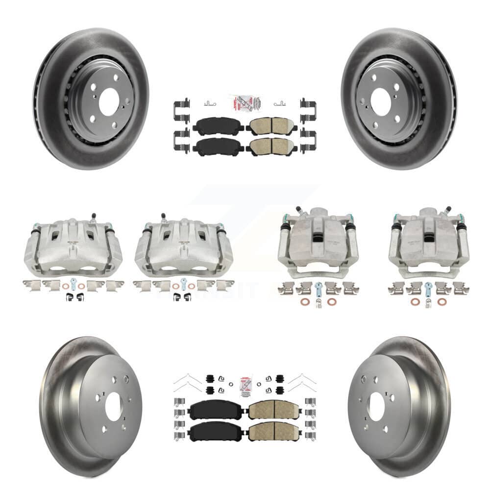 Transit Auto - KCG-102714N - Front and Rear Disc Brake Kits