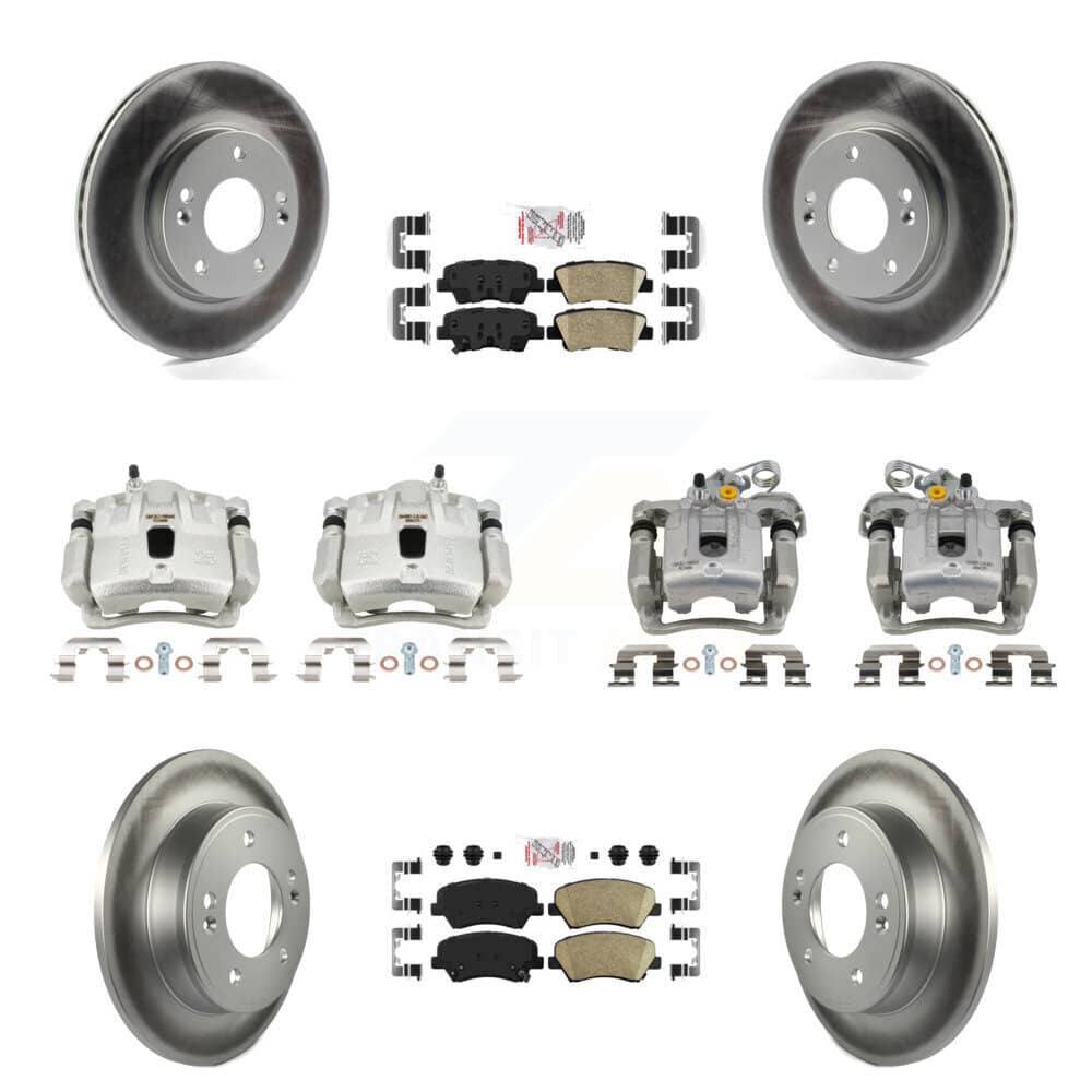 Transit Auto - KCG-102719N - Front and Rear Disc Brake Kits