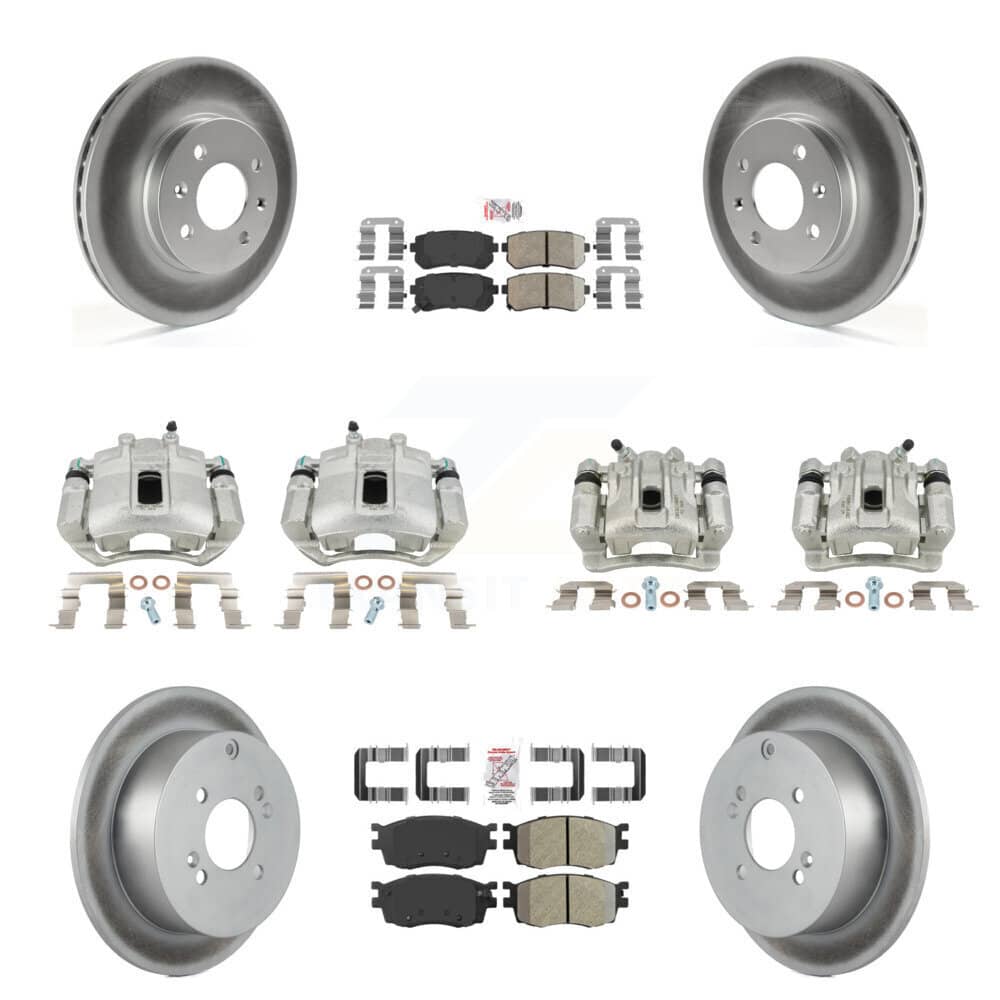 Transit Auto - KCG-102754N - Front and Rear Disc Brake Kits