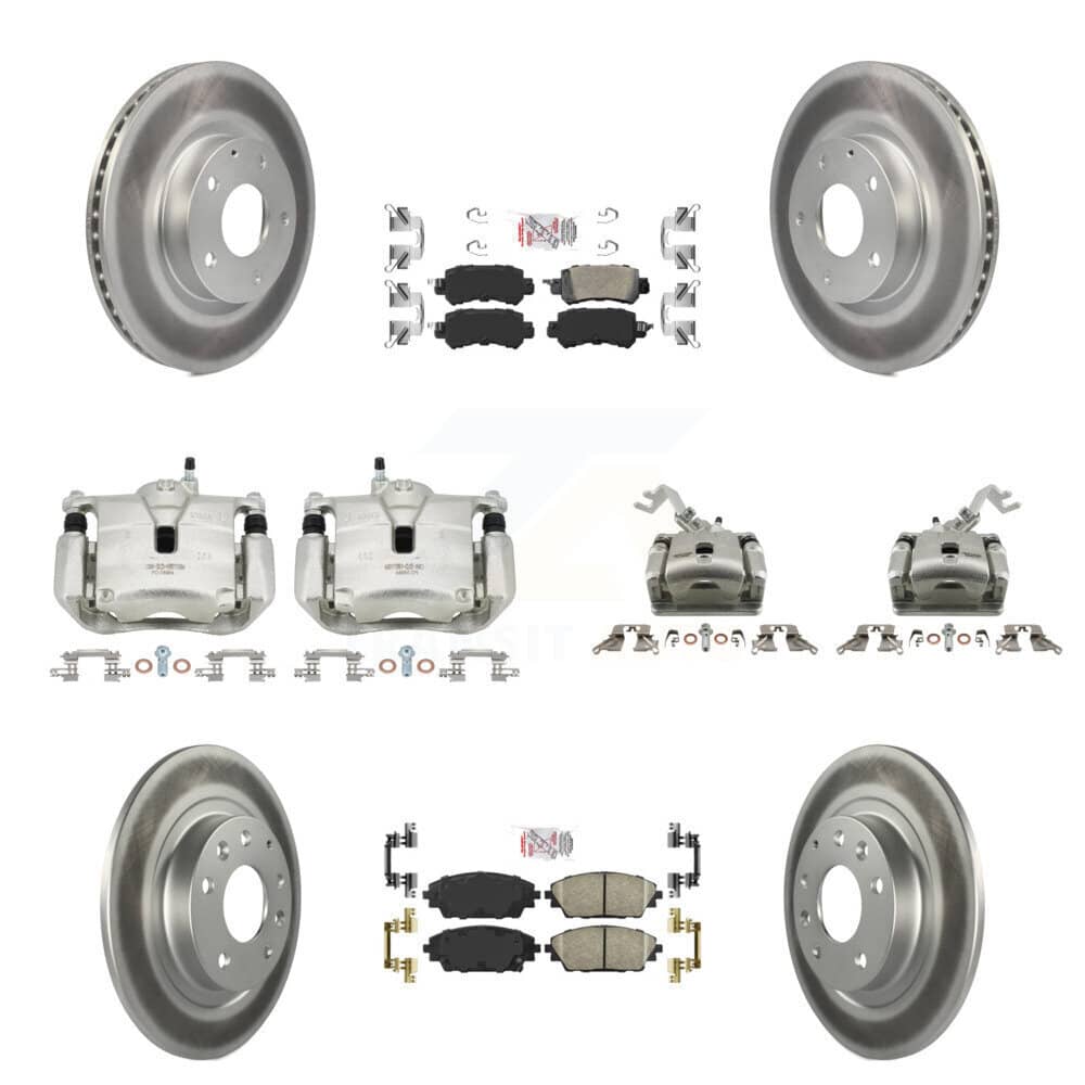 Transit Auto - KCG-102759N - Front and Rear Disc Brake Kits