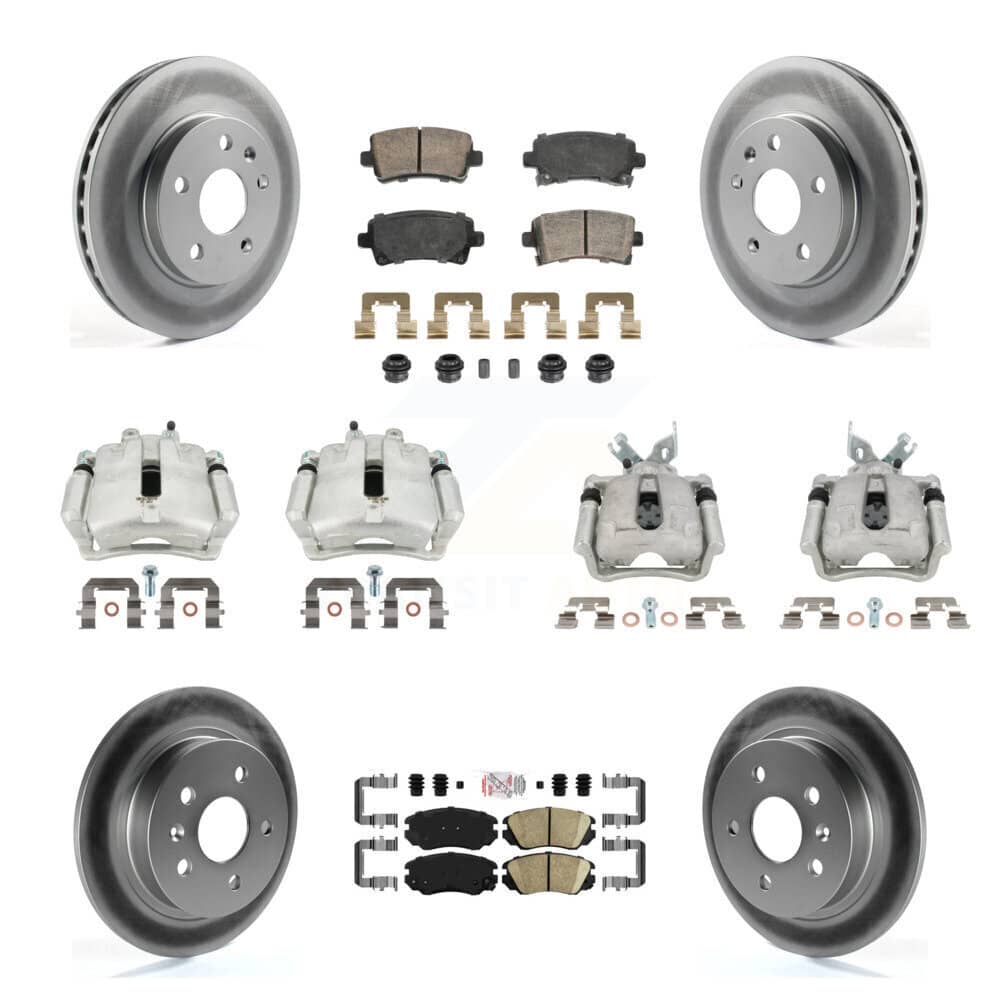 Transit Auto - KCG-102841N - Front and Rear Disc Brake Kits